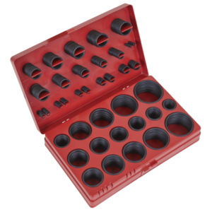 Rubber O-Ring Assortment 419pc Vinny Byrne Rubber O-Ring Assortment 419pc