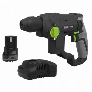 Cordless SDS Plus Rotary Hammer Drill Kit EU Charger 10.8V 2Ah SV10.8 Vinny Byrne Cordless SDS Plus Rotary Hammer Drill Kit EU Charger 10.8V 2Ah SV10.8