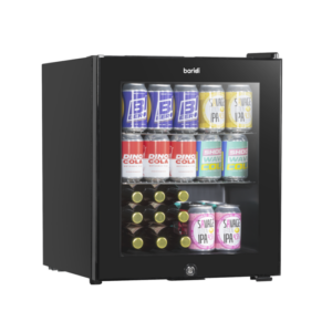 Baridi Mini Tabletop Beer & Drinks Fridge 50L Capacity - Black Vinny Byrne Baridi Mini Tabletop Beer & Drinks Fridge 50L Capacity - Black