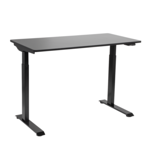 Dellonda Single Motor Ultra-Quiet Adjustable-Height Electric Sit/Stand Desk - Black Desktop Vinny Byrne Dellonda Single Motor Ultra-Quiet Adjustable-Height Electric Sit/Stand Desk - Black Desktop