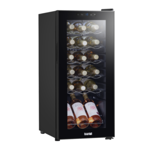 Baridi 18 Bottle Wine Fridge & Cooler - Black Vinny Byrne Baridi 18 Bottle Wine Fridge & Cooler - Black