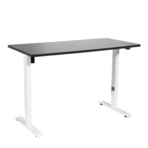 Dellonda Single Motor Ultra-Quiet Adjustable-Height Electric Sit/Stand Desk - Black Desktop Vinny Byrne Dellonda Single Motor Ultra-Quiet Adjustable-Height Electric Sit/Stand Desk - Black Desktop