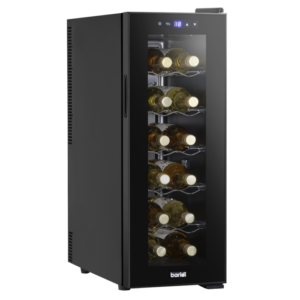 Baridi 12 Bottle Wine Fridge & Cooler - Black Vinny Byrne Baridi 12 Bottle Wine Fridge & Cooler - Black