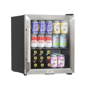 Baridi Mini Tabletop Beer & Drinks Fridge 50L Capacity - Stainless Steel Vinny Byrne Baridi Mini Tabletop Beer & Drinks Fridge 50L Capacity - Stainless Steel