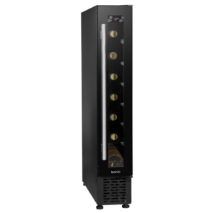 Baridi Extra-Slim 7 Bottle Wine Fridge & Cooler 15cm - Black Vinny Byrne Baridi Extra-Slim 7 Bottle Wine Fridge & Cooler 15cm - Black