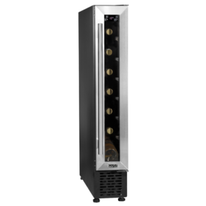 Baridi Extra-Slim 7 Bottle Wine Fridge & Cooler 15cm - Stainless Steel Vinny Byrne Baridi Extra-Slim 7 Bottle Wine Fridge & Cooler 15cm - Stainless Steel