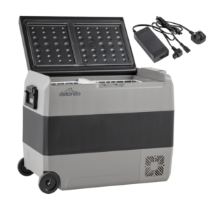 Dellonda Portable Fridge Freezer/Cool Box with LED Display & AC/DC 230V Adaptor 60L Vinny Byrne Dellonda Portable Fridge Freezer/Cool Box with LED Display & AC/DC 230V Adaptor 60L