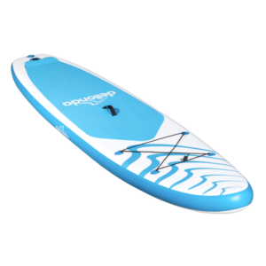 Dellonda Inflatable Stand-Up Paddle Board 10'6" - Light Blue/White Vinny Byrne Dellonda Inflatable Stand-Up Paddle Board 10'6" - Light Blue/White