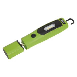 Rechargeable 360° Inspection Lamp 4W & 3W SMD LED - Green Vinny Byrne Rechargeable 360° Inspection Lamp 4W & 3W SMD LED - Green