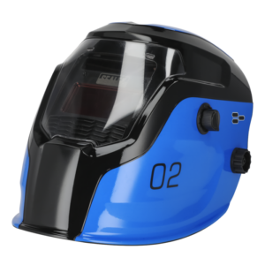 Auto Darkening Welding Helmet Shade 9-13 - Blue Vinny Byrne Auto Darkening Welding Helmet Shade 9-13 - Blue