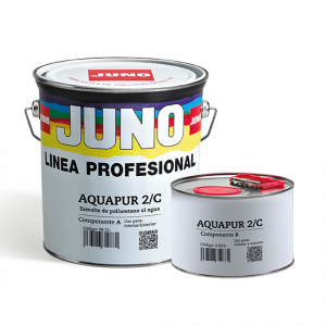 JUNO Aquapur 2K Poly Water-Based White Satin - 4lt