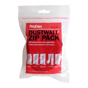 ProDec Self-Adhesive Zip for Polythene Sheets - 2.1m Vinny Byrne ProDec Self-Adhesive Zip for Polythene Sheets - 2.1m