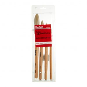 ProDec Sash Brush Set - Pure Bristle - 4 Piece Vinny Byrne ProDec Sash Brush Set - Pure Bristle - 4 Piece