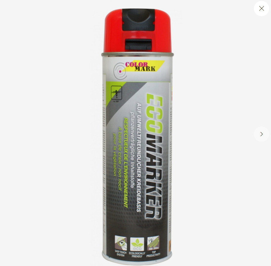 Colormark Ecomarker Chalk Spray, Red - 500ML