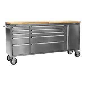 Premier™ Mobile Stainless Steel Tool Cabinet & Cupboard 10 Drawer Vinny Byrne Premier™ Mobile Stainless Steel Tool Cabinet & Cupboard 10 Drawer