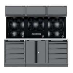 Superline PRO® Black Edition Storage System with Stainless Worktop 2.04m Vinny Byrne Superline PRO® Black Edition Storage System with Stainless Worktop 2.04m