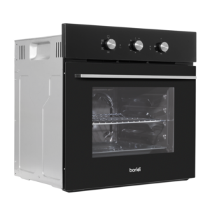 Baridi Built-In 5-Function Fan Assisted Oven with Timer 60cm, 55L Capacity - Black Vinny Byrne Baridi Built-In 5-Function Fan Assisted Oven with Timer 60cm, 55L Capacity - Black