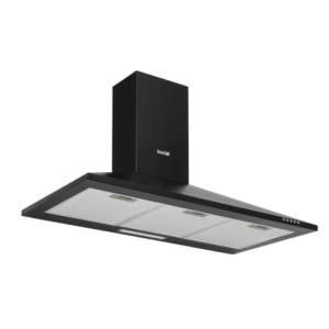 Baridi Cooker Hood, Chimney Style with Carbon Filters 90cm - Black Vinny Byrne Baridi Cooker Hood, Chimney Style with Carbon Filters 90cm - Black