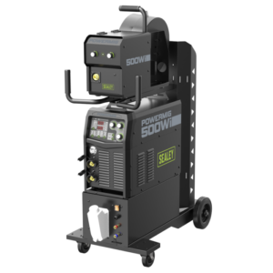 500A Professional Gas/Gasless MIG/TIG/MMA Inverter Welder with Portable Wire Feeder & Water Cooler 400V 3ph