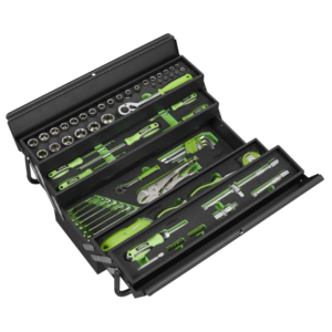 Cantilever Toolbox with 86pc Tool Kit Vinny Byrne Cantilever Toolbox with 86pc Tool Kit