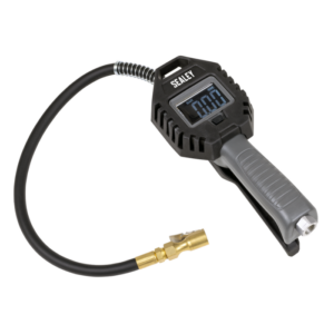 Digital Tyre Inflator with Clip-On Connector Rechargeable Vinny Byrne Digital Tyre Inflator with Clip-On Connector Rechargeable