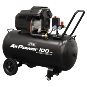 Air Compressor 100L V-Twin Oil Free Direct Drive 3hp Vinny Byrne Air Compressor 100L V-Twin Oil Free Direct Drive 3hp