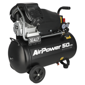 50L V-Twin Direct Drive Air Compressor 3hp Vinny Byrne 50L V-Twin Direct Drive Air Compressor 3hp