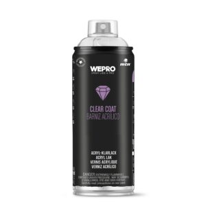 WEPRO Acrylic Clear Coat - Gloss, Matt & Satin - 400ml Vinny Byrne WEPRO Acrylic Clear Coat - Gloss, Matt & Satin - 400ml