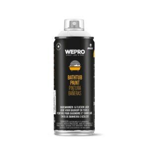 WEPRO Bathtub & Tile Spray White Paint Satin Finish - 400ml