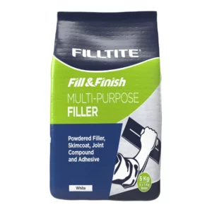 Filltite Multi-Purpose Filler, White - 5KG Vinny Byrne Filltite Multi-Purpose Filler, White - 5KG