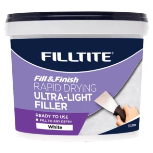 Filltite Rapid Drying Ultra-Light Filler - 5L Vinny Byrne Filltite Rapid Drying Ultra-Light Filler - 5L