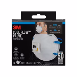 3M™ Cool Flow™ Particulate Valve Respirator, FFP2, 3 Pack