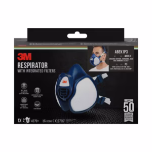 3M™ Respirator with Integrated Filters, ABEK1P3