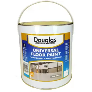 Douglas Concrete & Floor Paint, Mid Grey - 2.5L