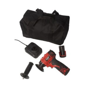 Duren 12V Cordless 75MM Polisher with 2 Batteries, Charger & 3 x75MM Pads