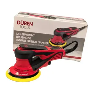 Duren 240V 150MM, 5MM Orbit Electric Sander with Dust Extraction