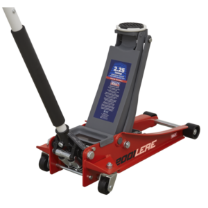 Low Profile Trolley Jack with Rocket Lift 2.25 Tonne - Red Vinny Byrne Low Profile Trolley Jack with Rocket Lift 2.25 Tonne - Red