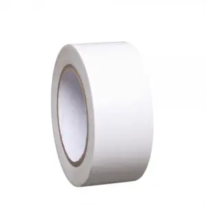 PVC Safety Line Marking Tape, White - 50mt x 75mm Vinny Byrne PVC Safety Line Marking Tape, White - 50mt x 75mm