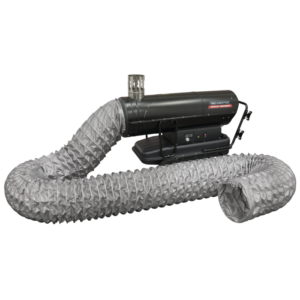 Space Warmer® Indirect Kerosene/Diesel Heater 170,000Btu/hr with 5M Ducting Vinny Byrne Space Warmer® Indirect Kerosene/Diesel Heater 170,000Btu/hr with 5M Ducting