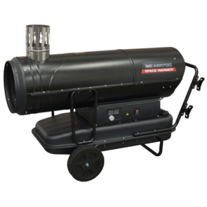 Space Warmer® Indirect Kerosene/Diesel Heater with Wheels 170,000Btu/hr Vinny Byrne Space Warmer® Indirect Kerosene/Diesel Heater with Wheels 170,000Btu/hr