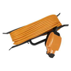 15m Weatherproof Extension Lead with H-Frame 1 x 230V Vinny Byrne 15m Weatherproof Extension Lead with H-Frame 1 x 230V